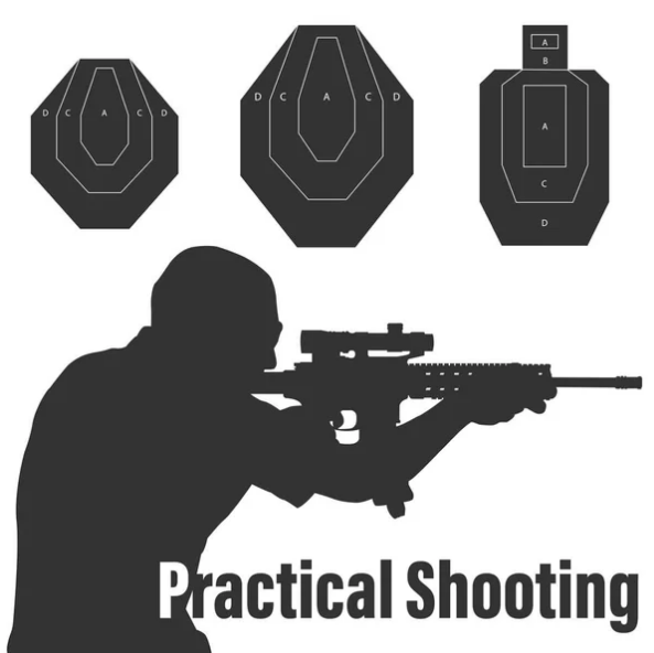 PRACTICAL<br>SHOOTING button
